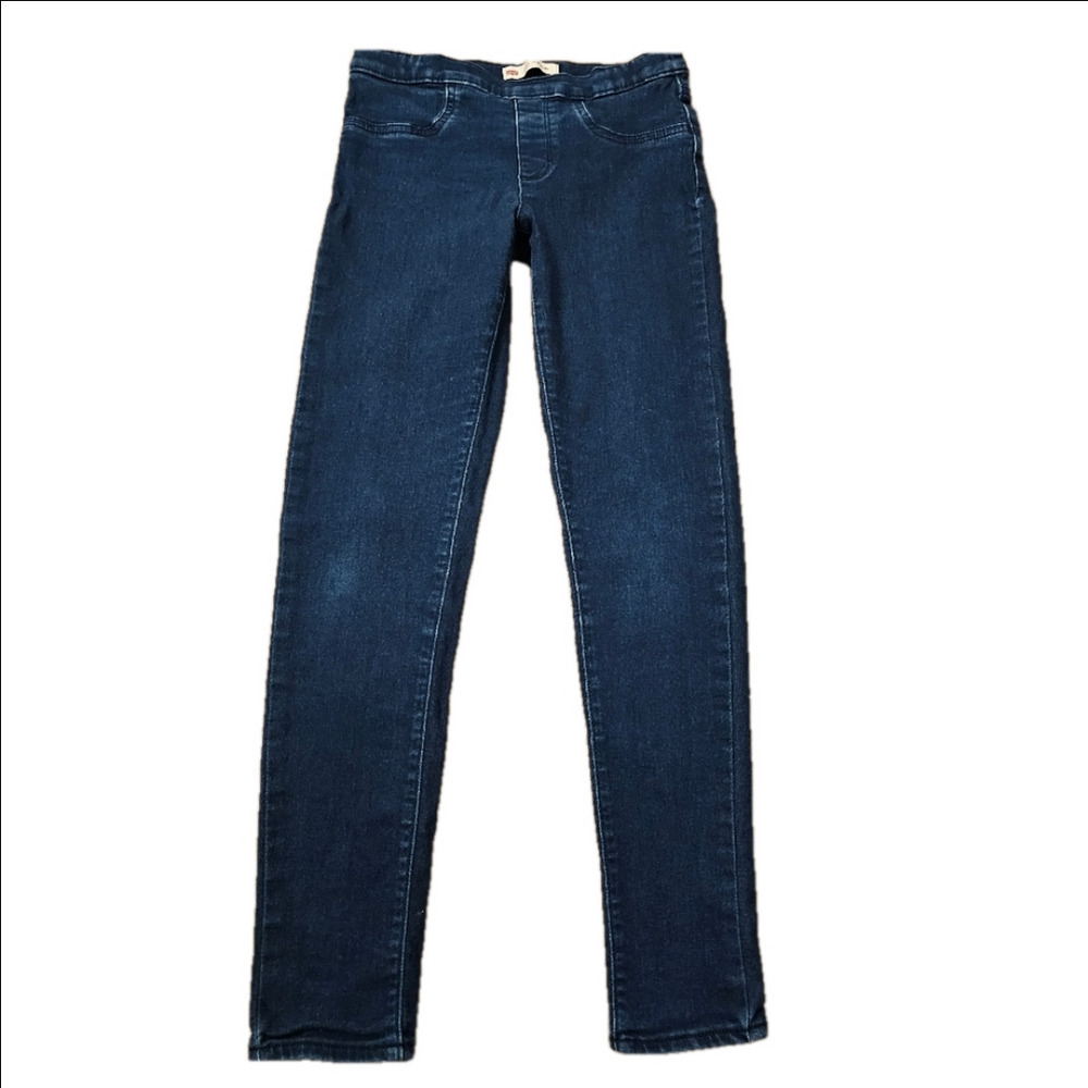 6/20 Levi's Dark Wash Pull-On Jeggings Size 14 (Girl)